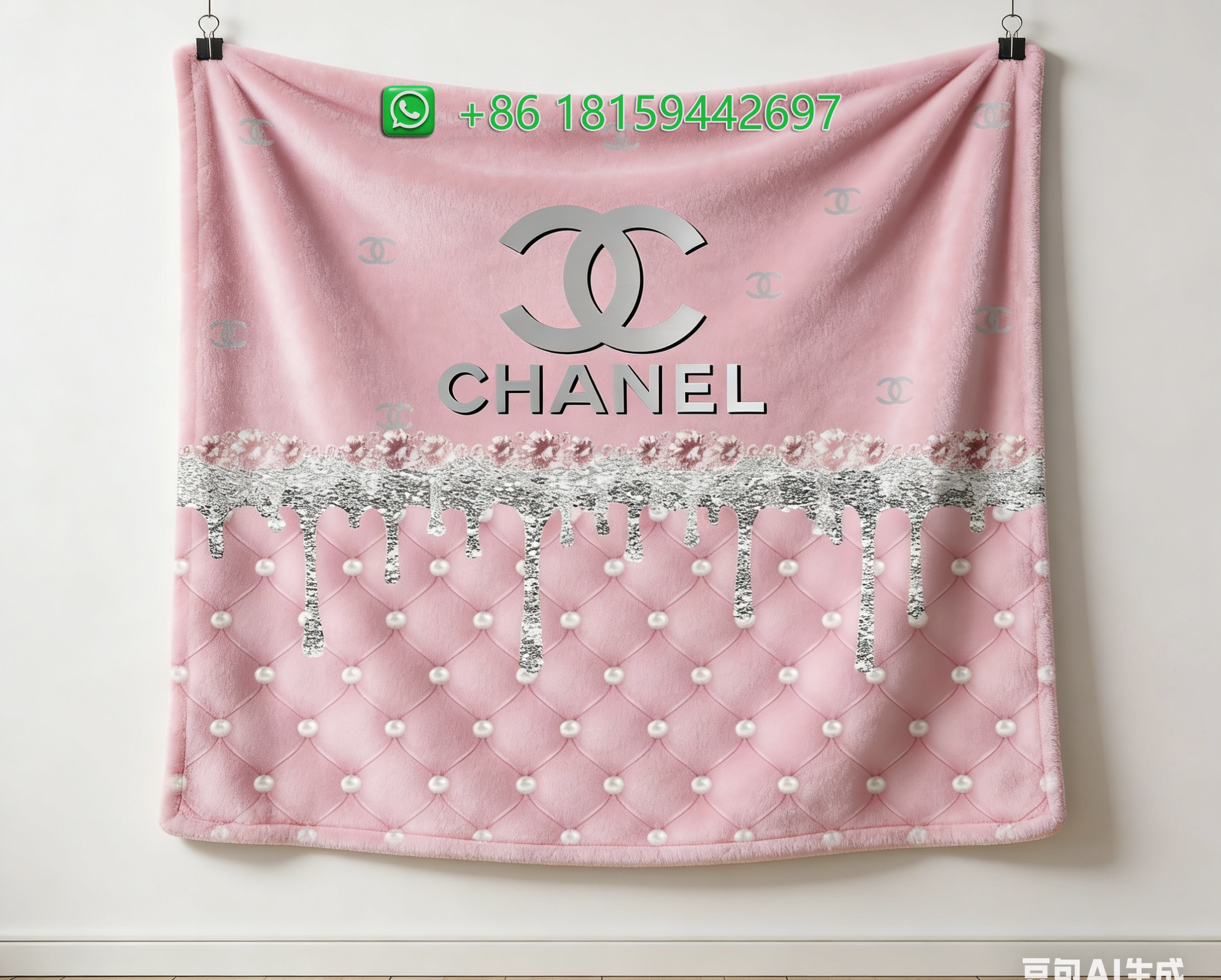Chanel Throw Blankets
